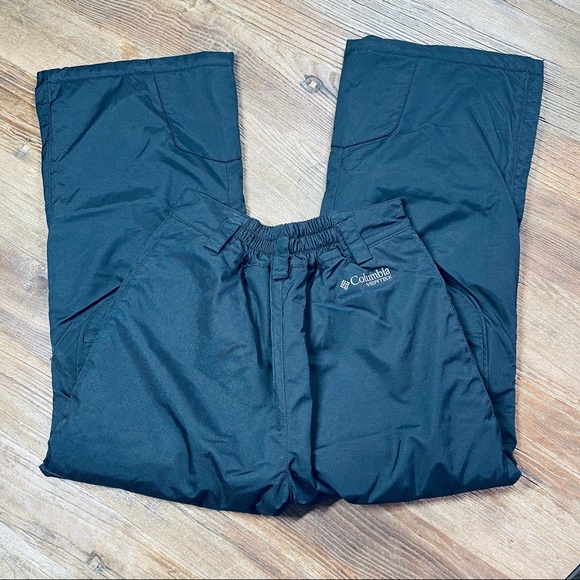 COLUMBIA Vertex Youth Black Snow Pants Ski Snowboard Size 10-12 - Picture 8 of 10